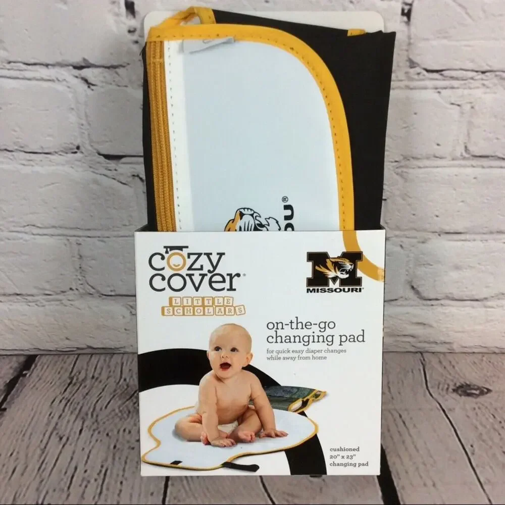 🐯NCAA University Of Missouri “Mizzou” Tigers “Baby Shower Gift Set” 4 Piece Set